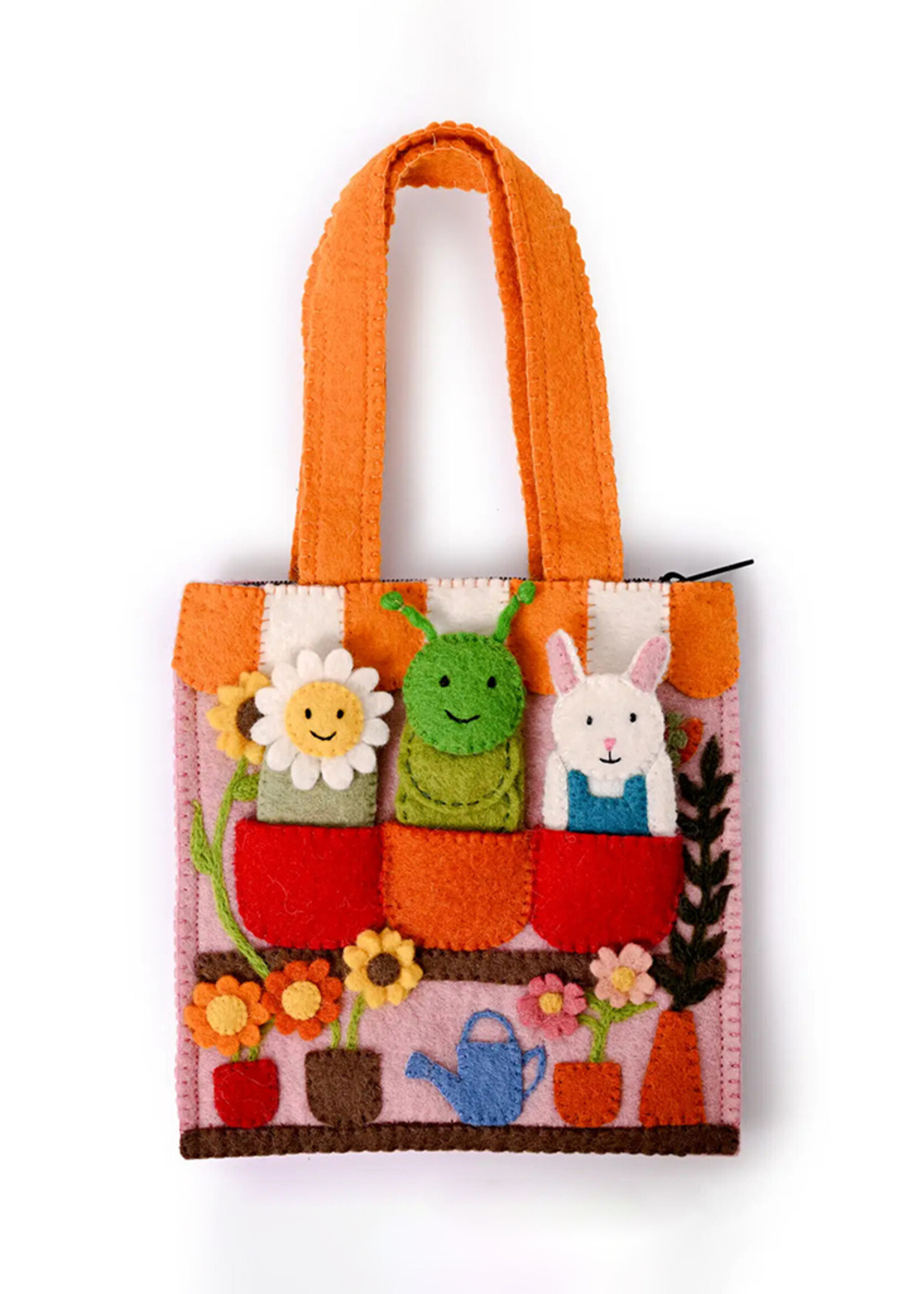Global Goods Partners Flower Shop Puppet Bag