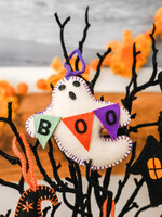 Ornaments 4 Orphans FINAL SALE - Felt Boo Ghost Ornament