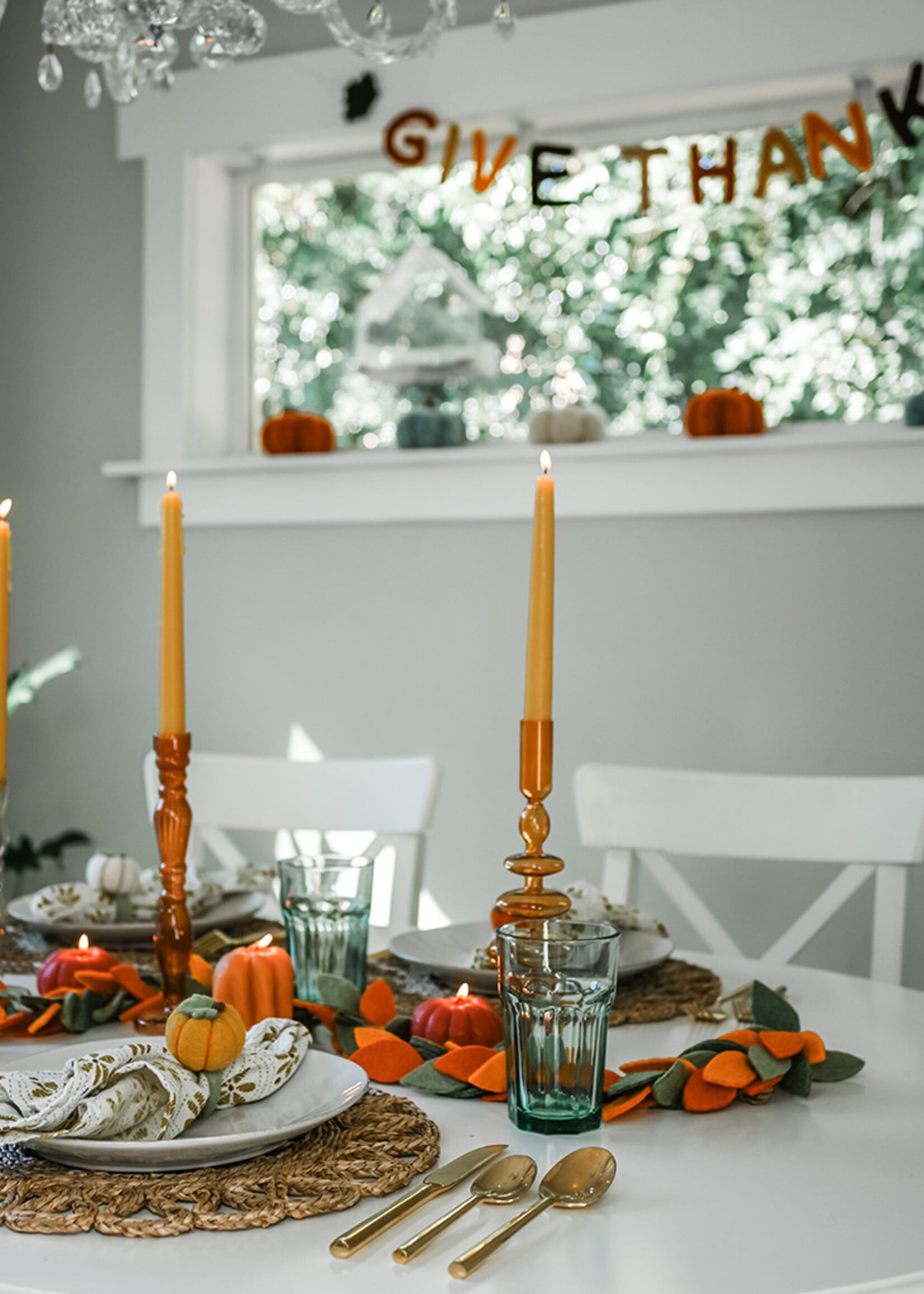 Global Goods Partners Give Thanks Felt Garland
