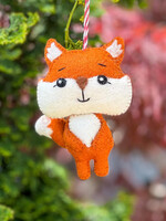 Felt Fox Ornament