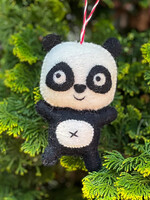 Felt Panda Ornament