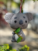 Felt Koala Ornament