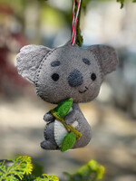 Mr. Ellie Pooh Felt Koala Ornament