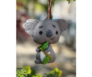 Koala Gifts, Koala Christmas Ornament, Felt Koala Ornament 2023, Fair –  Twisted Anchor Trading Company