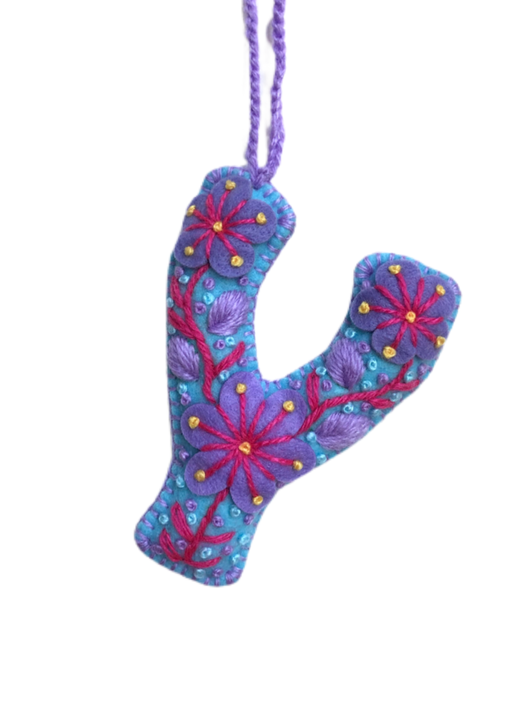 Ornaments 4 Orphans FINAL SALE - Letter Y Ornament