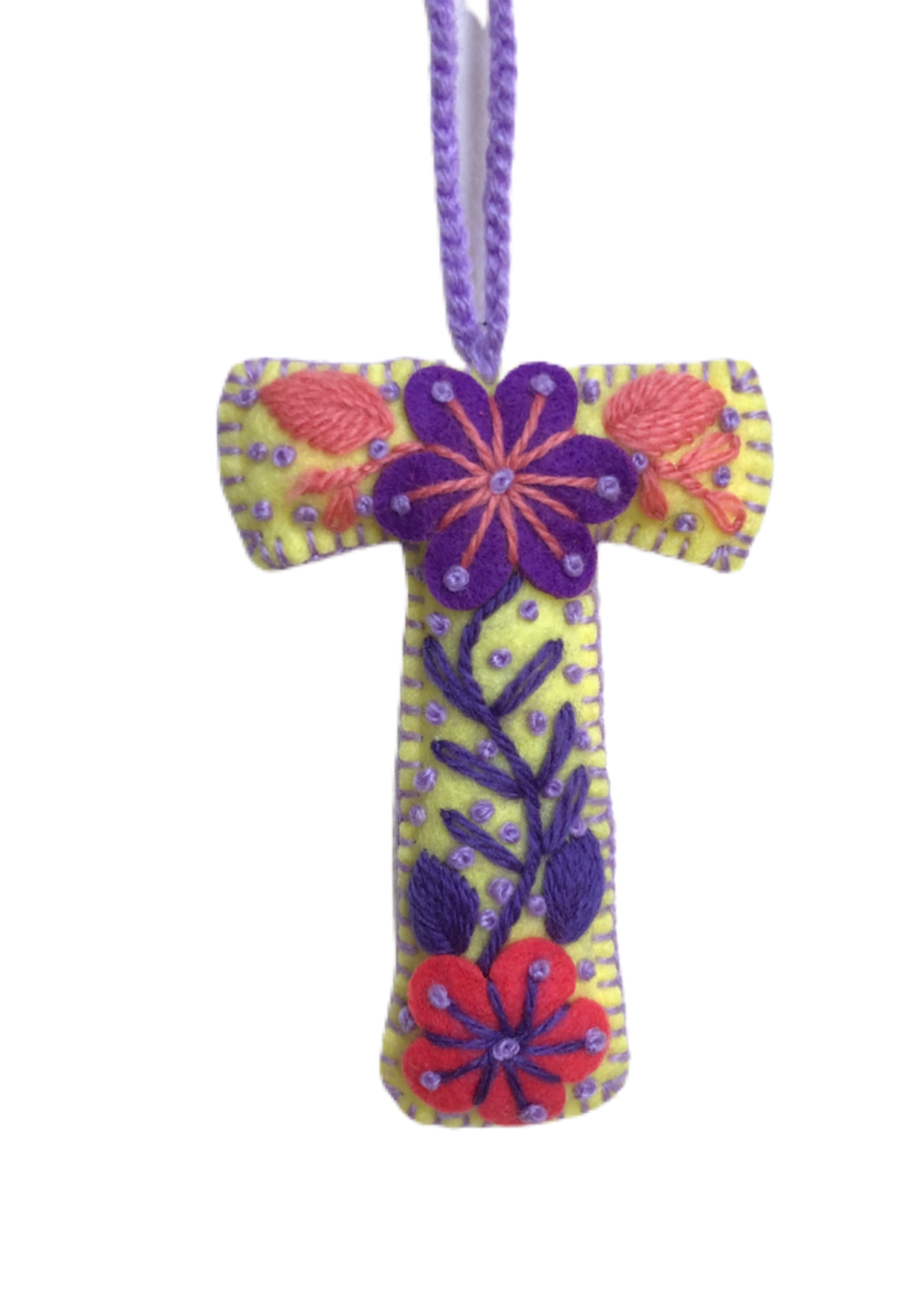 Ornaments 4 Orphans FINAL SALE - Letter T Ornament