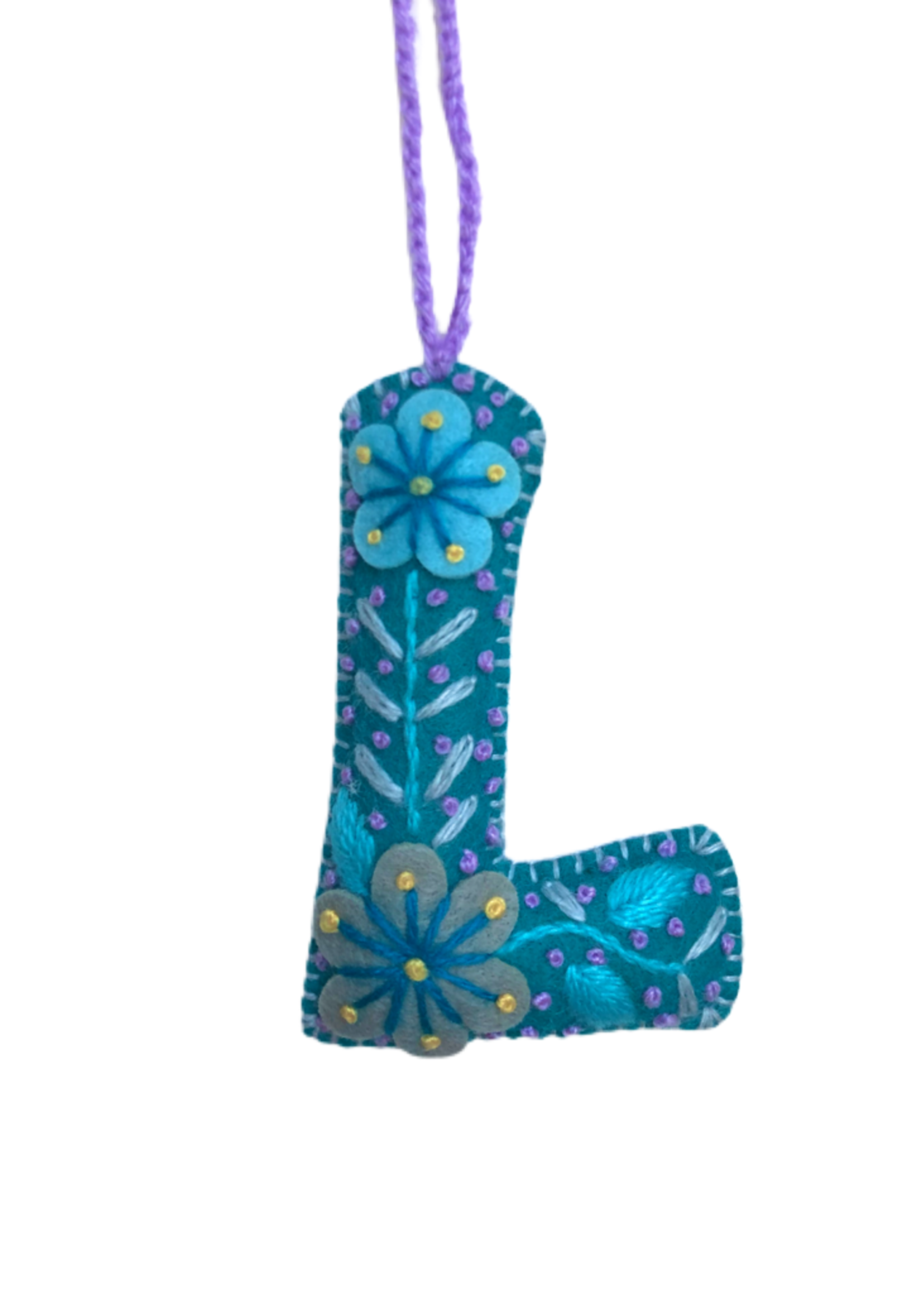 Ornaments 4 Orphans Letter L Ornament