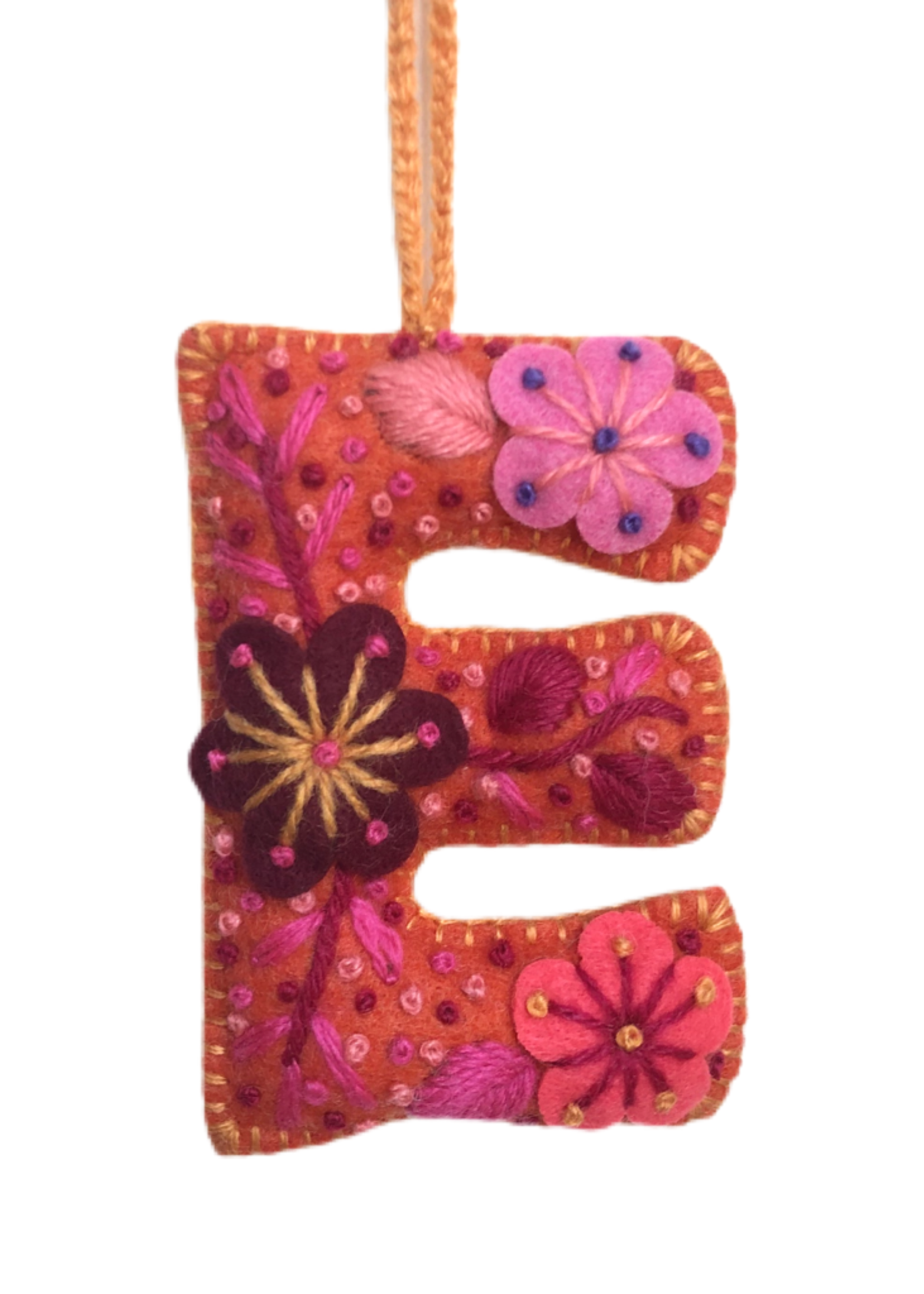 Global Goods Partners Letter E Ornament