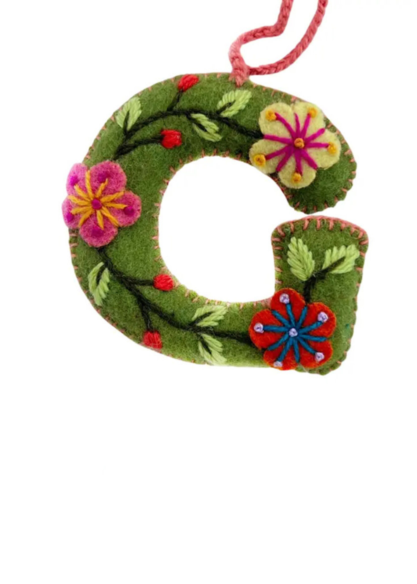 Ornaments 4 Orphans FINAL SALE - Letter G Ornament
