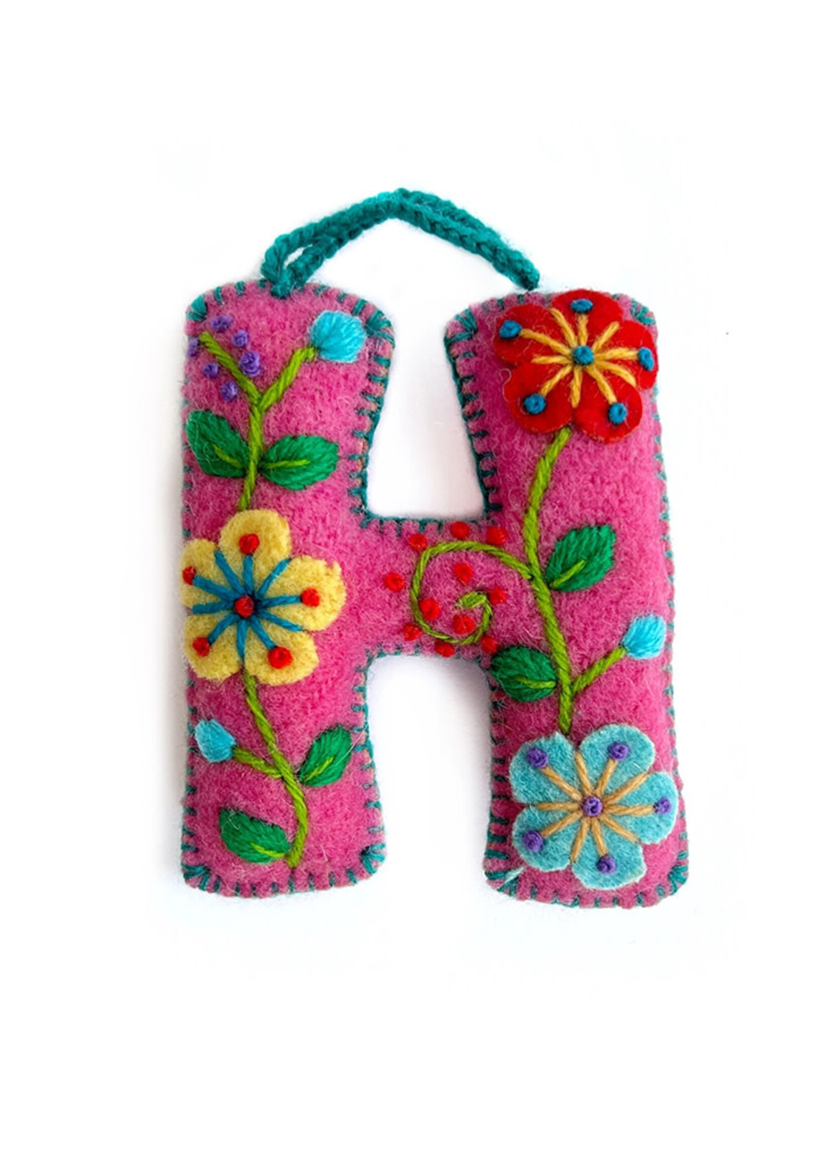 Ornaments 4 Orphans Letter H Ornament