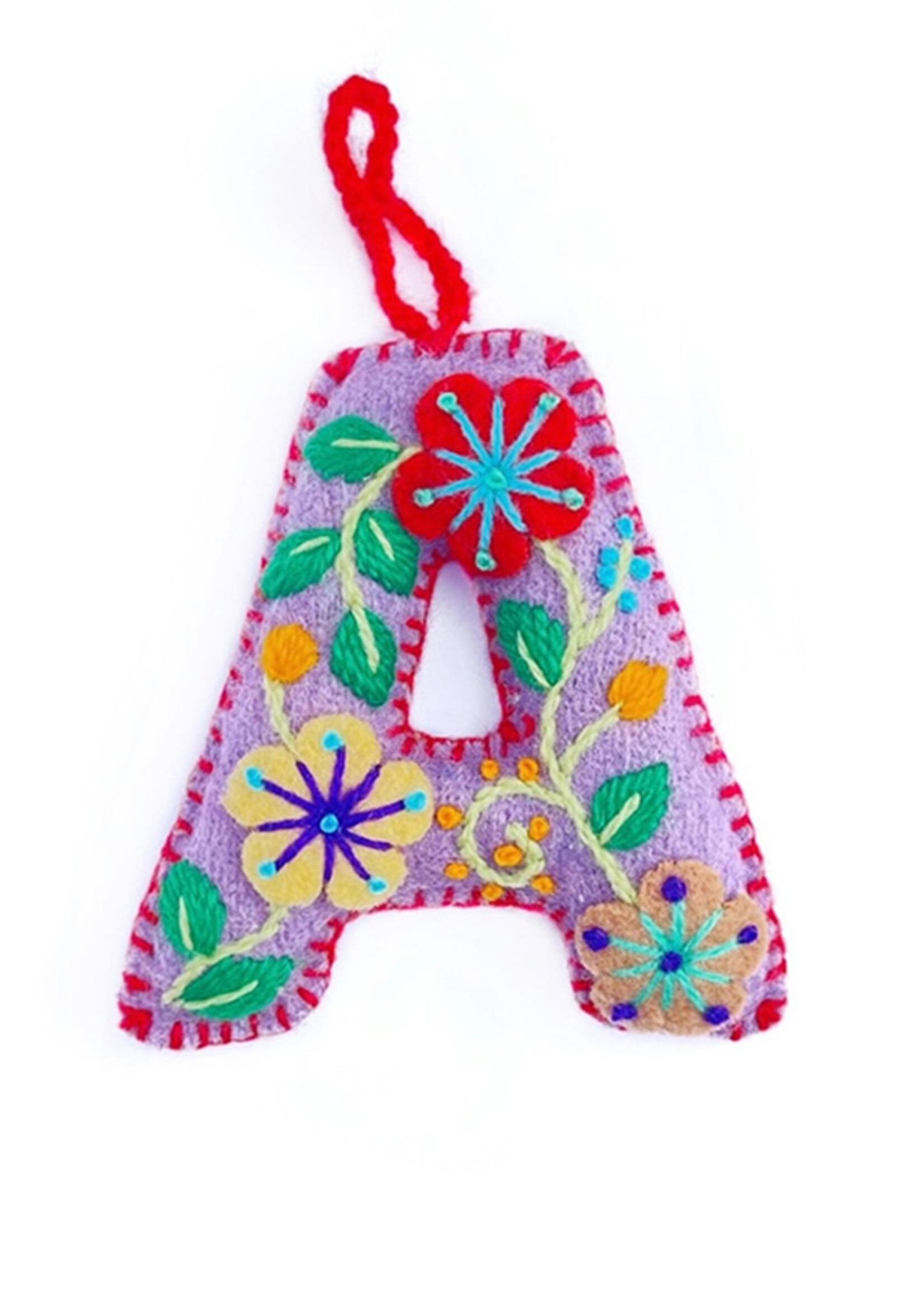 Ornaments 4 Orphans Letter A Ornament