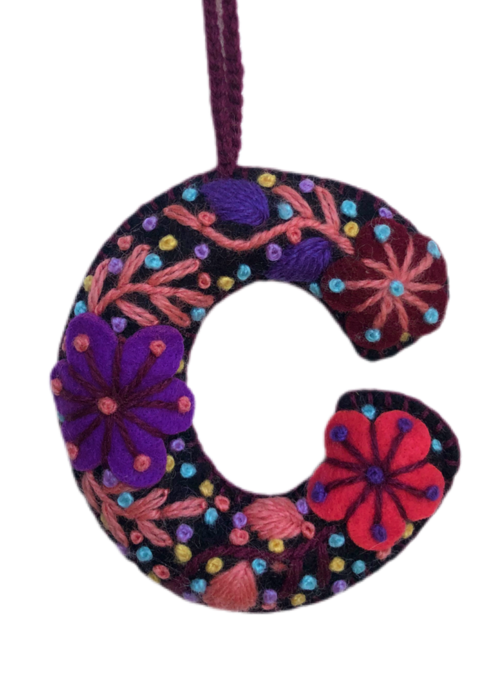 Ornaments 4 Orphans Letter C Ornament