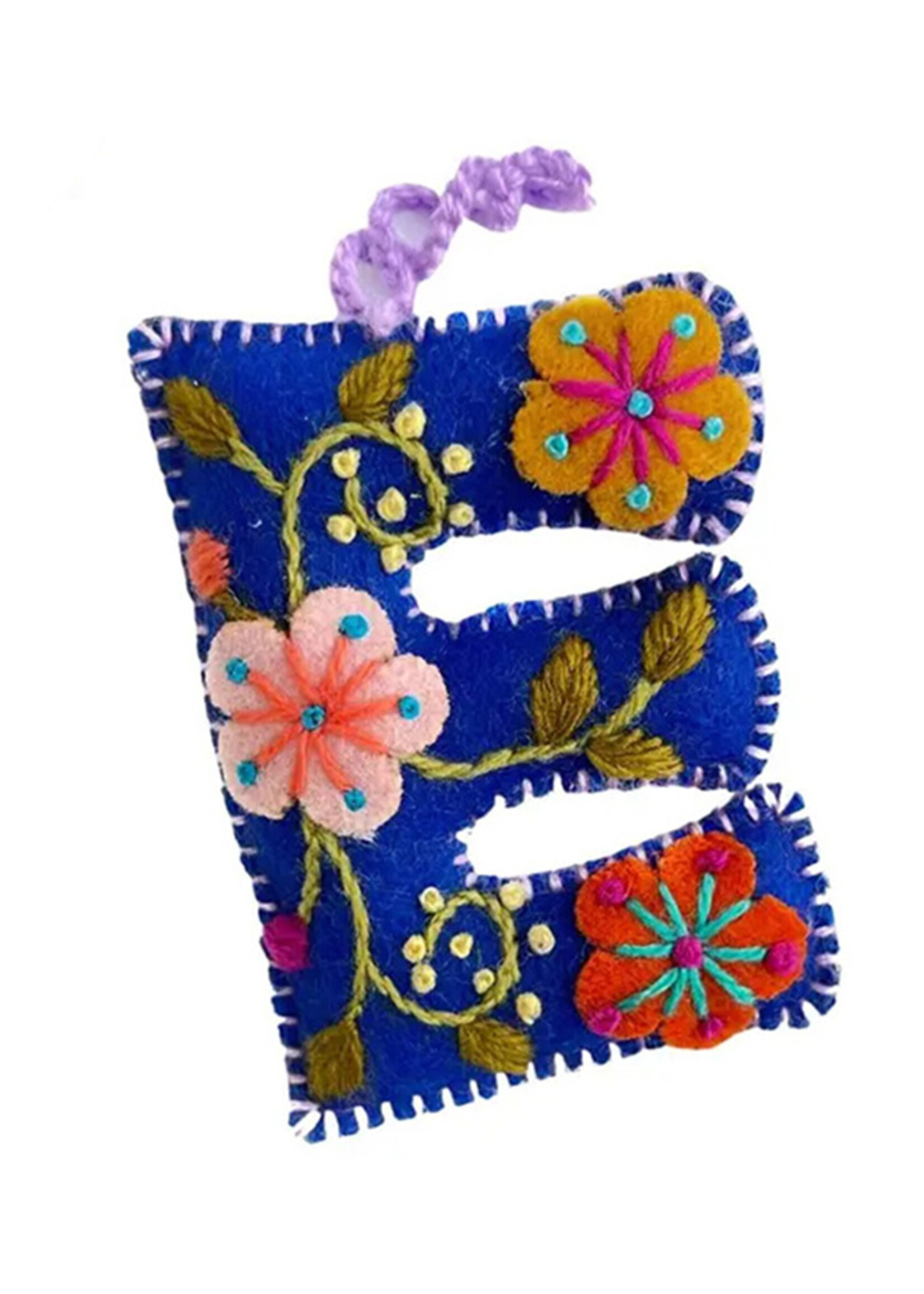 Global Goods Partners Letter E Ornament