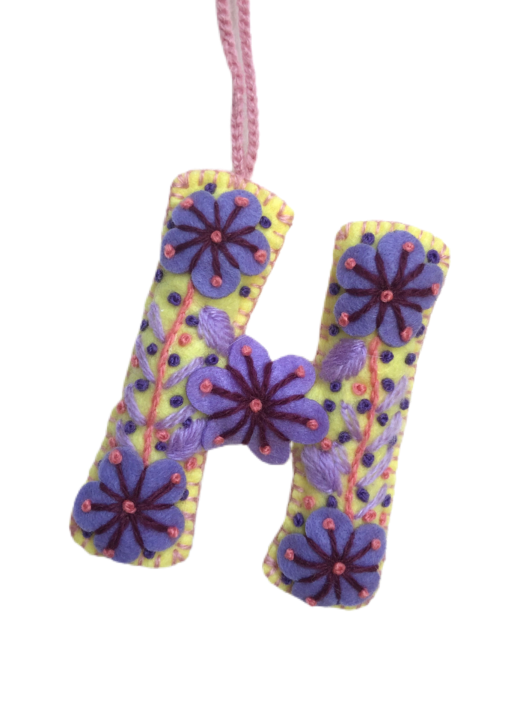 Ornaments 4 Orphans Letter H Ornament
