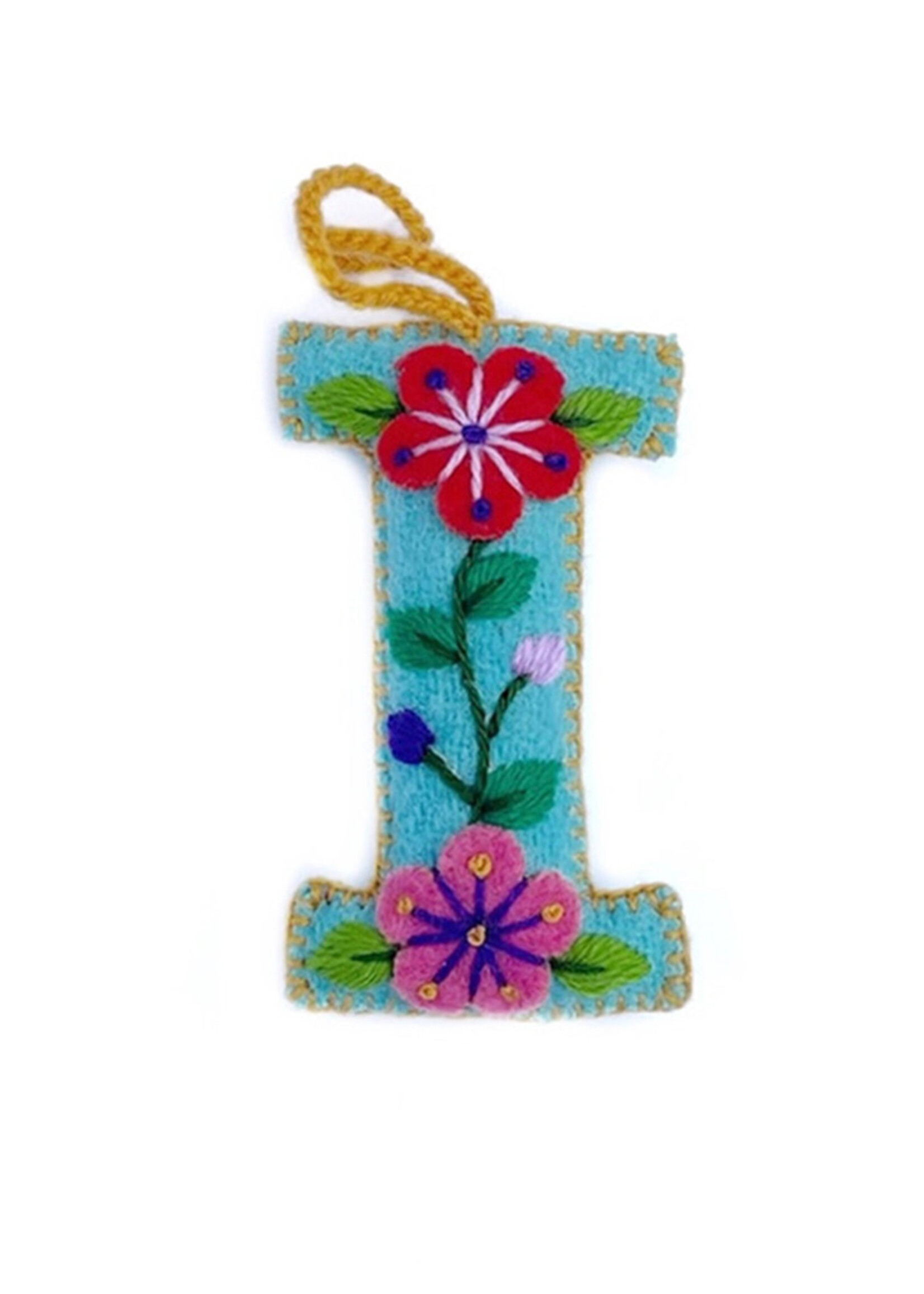 Ornaments 4 Orphans Letter I Ornament