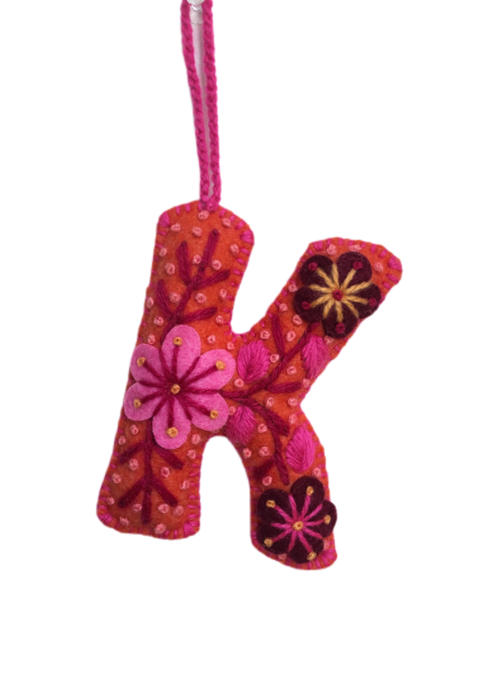 Ornaments 4 Orphans Letter K Ornament