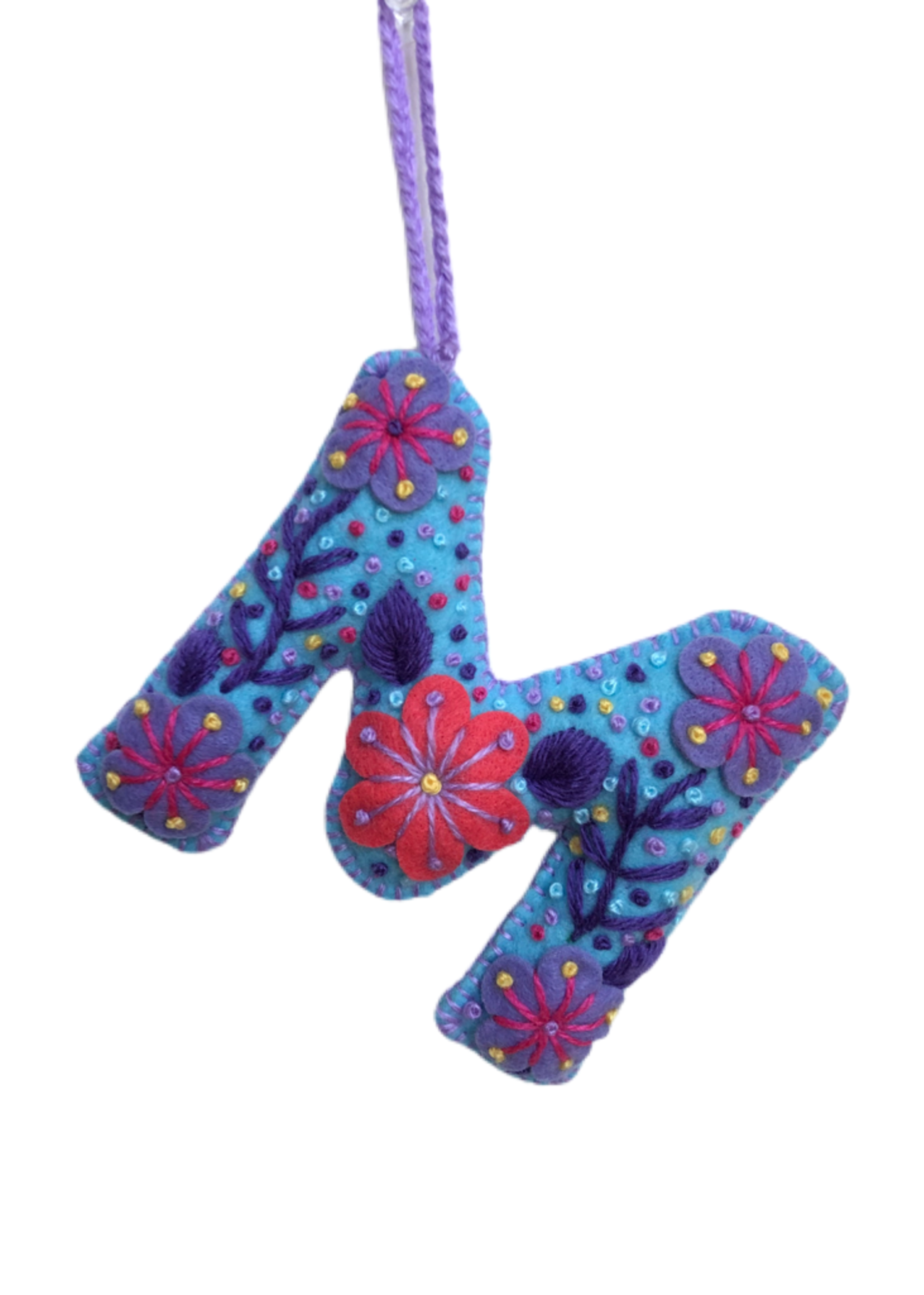 Ornaments 4 Orphans Letter M Ornament