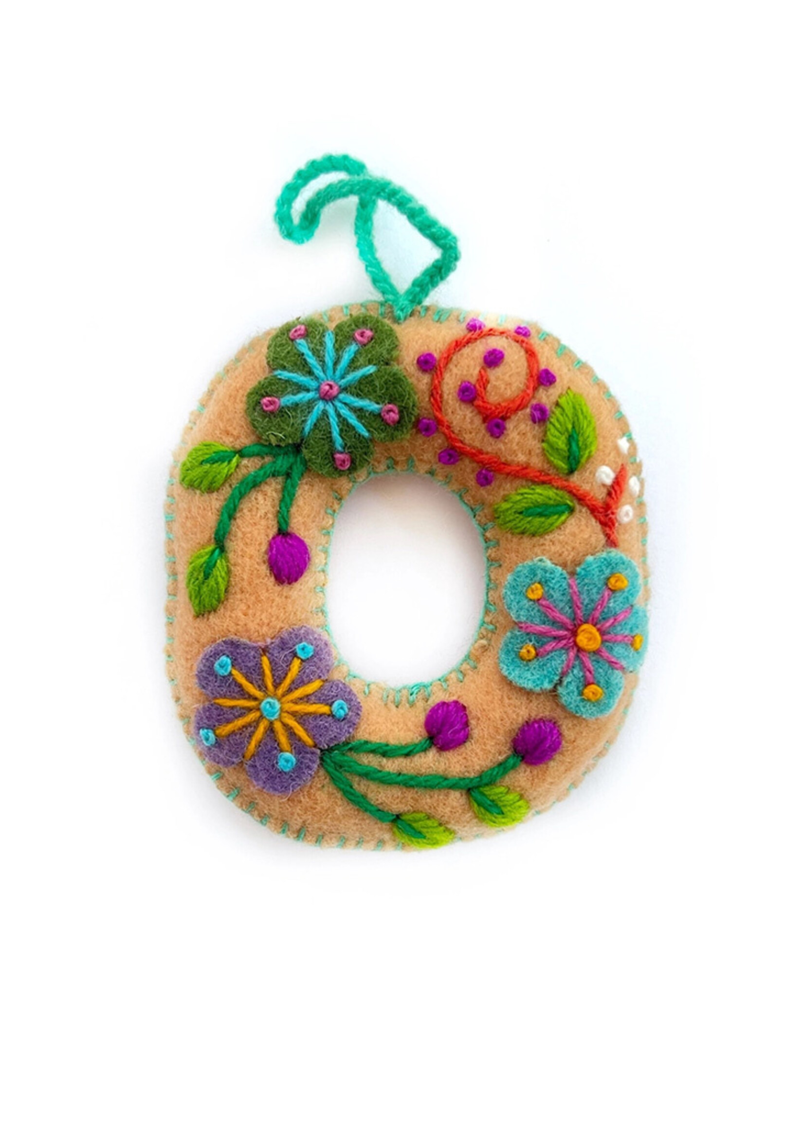 Global Goods Partners Letter O Ornament
