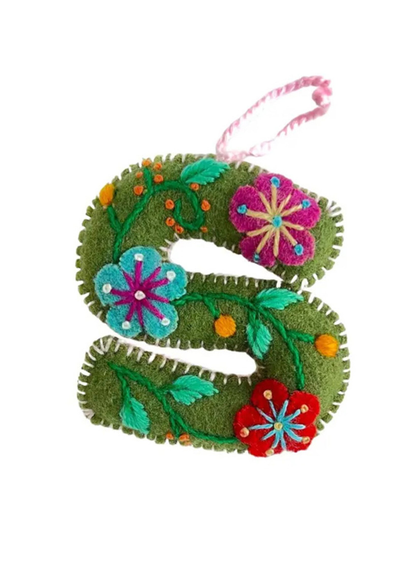 Ornaments 4 Orphans Letter S Ornament