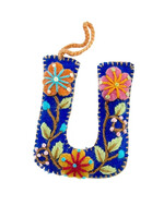 Ornaments 4 Orphans FINAL SALE - Letter U Ornament