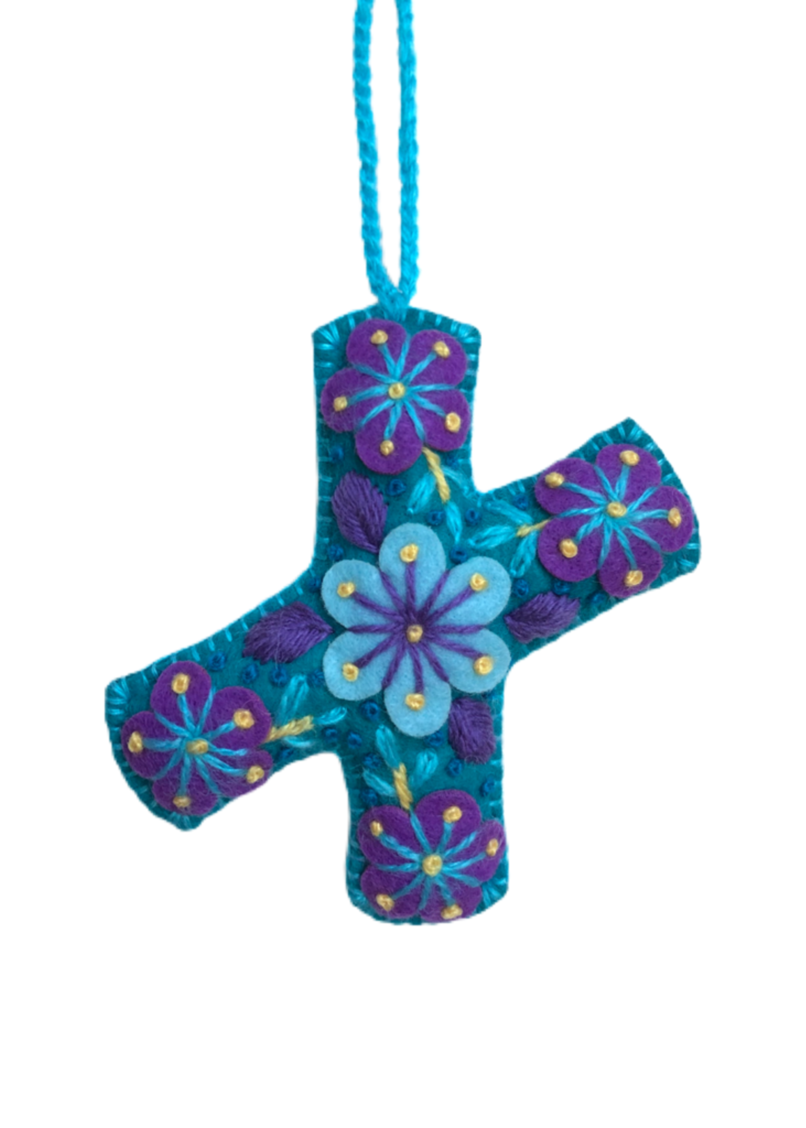 Ornaments 4 Orphans FINAL SALE - Letter X Ornament