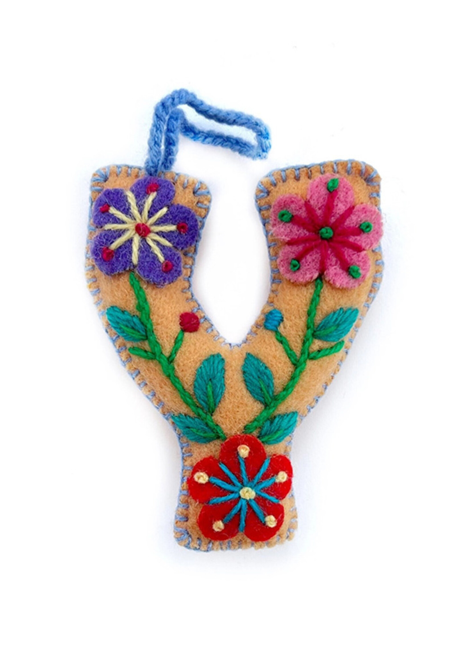 Ornaments 4 Orphans FINAL SALE - Letter Y Ornament