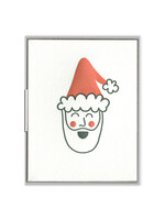 Ink Meets Paper Jolly Santa Card