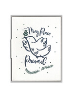 Ink Meets Paper May Peace Prevail Card