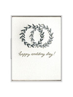 Ink Meets Paper Happy Wedding Day Card