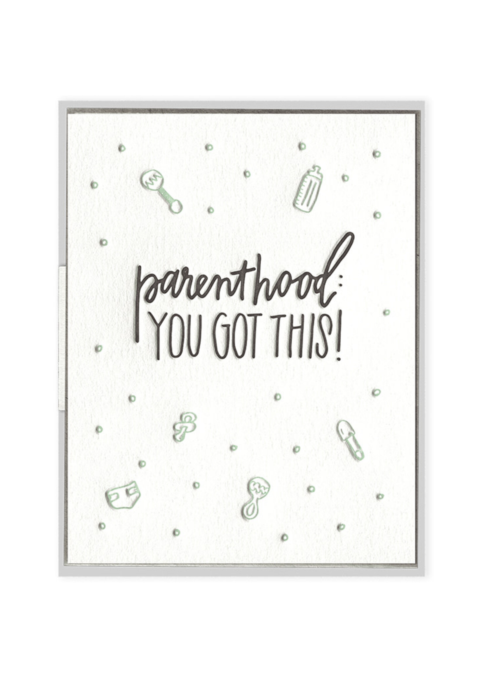 Ink Meets Paper Parenthood Card