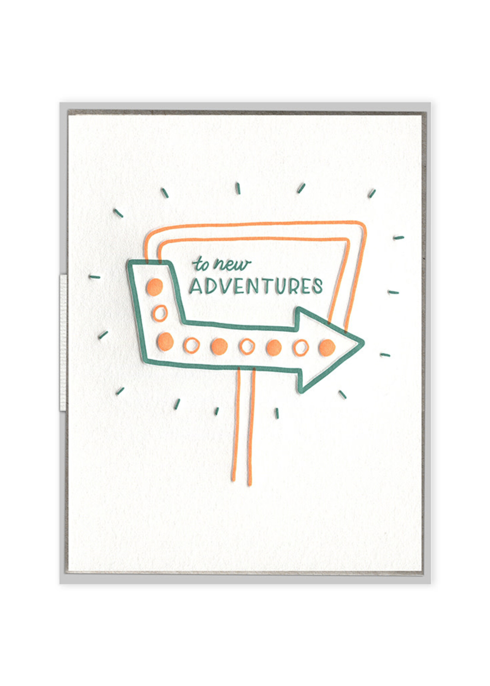 Ink Meets Paper To New Adventures Card