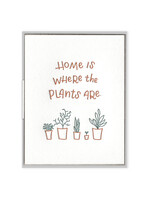 Ink Meets Paper Where The Plants Are Card