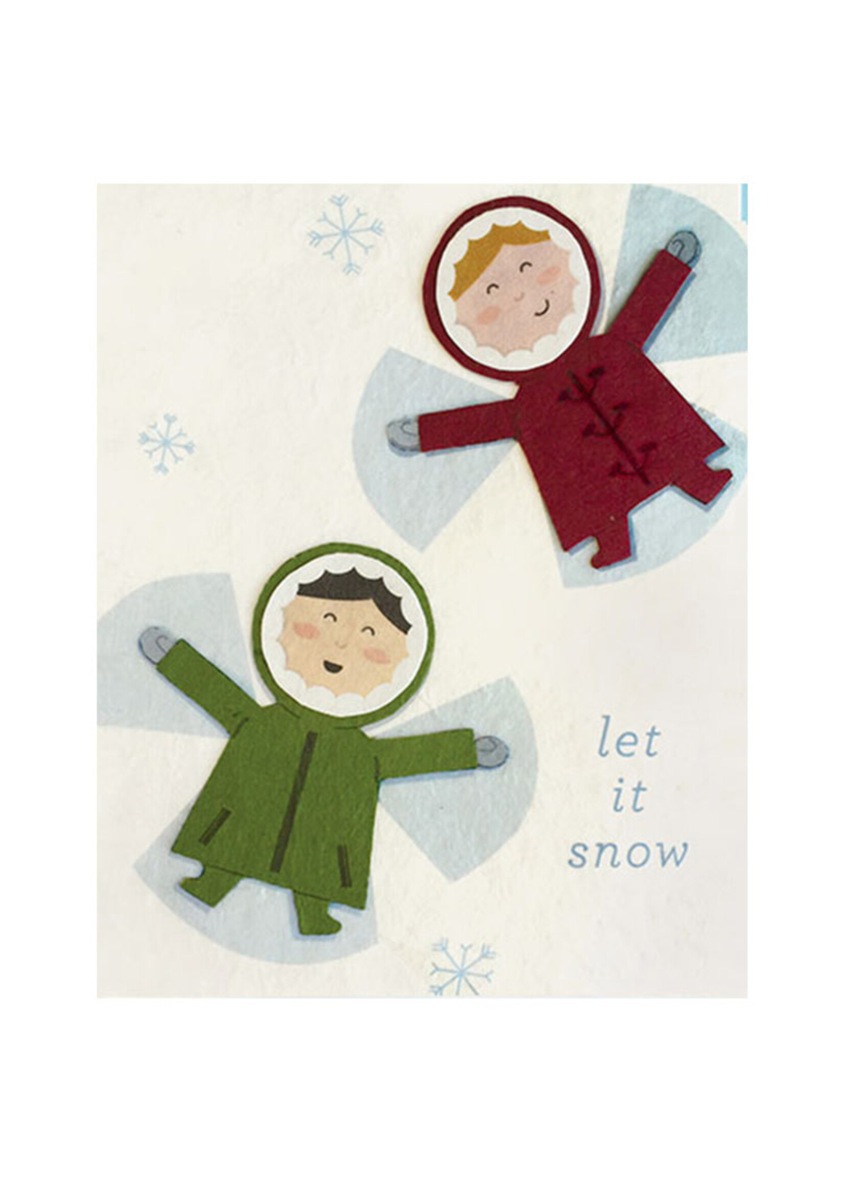 Good Paper FINAL SALE - Snow Angels Card