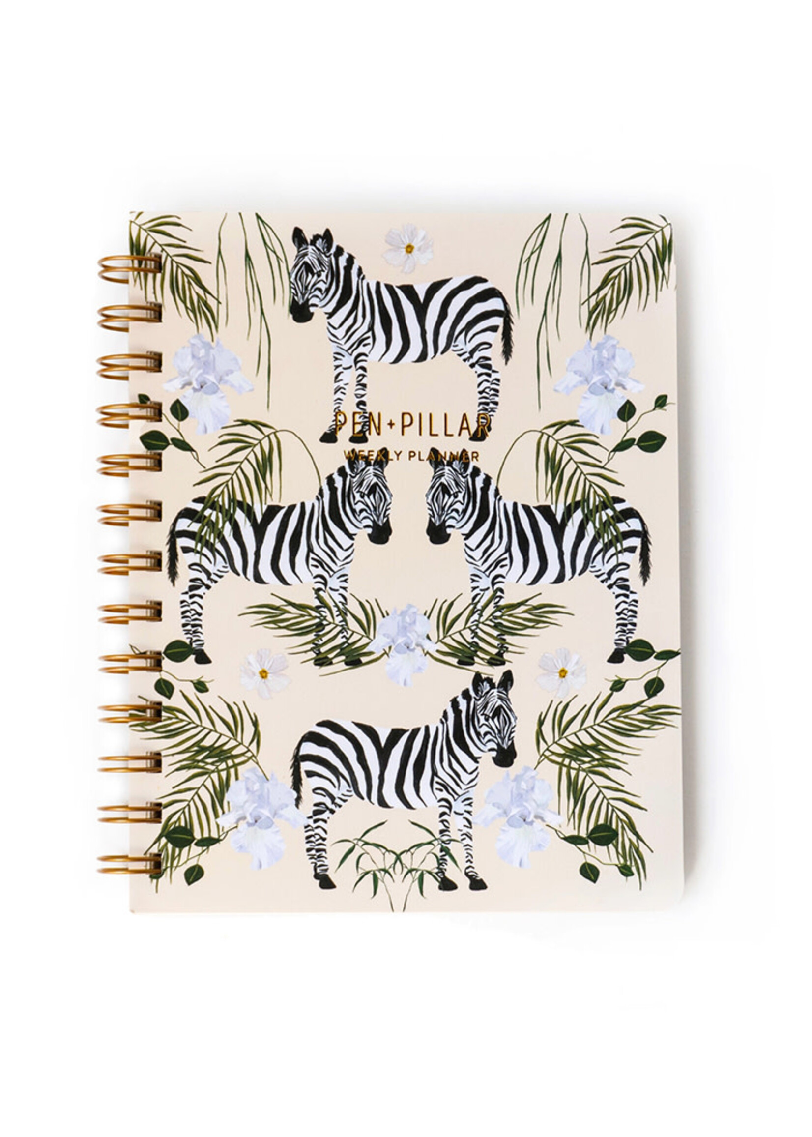 Pen + Pillar FINAL SALE - Zebra Safari 2025 Mini Weekly Planner