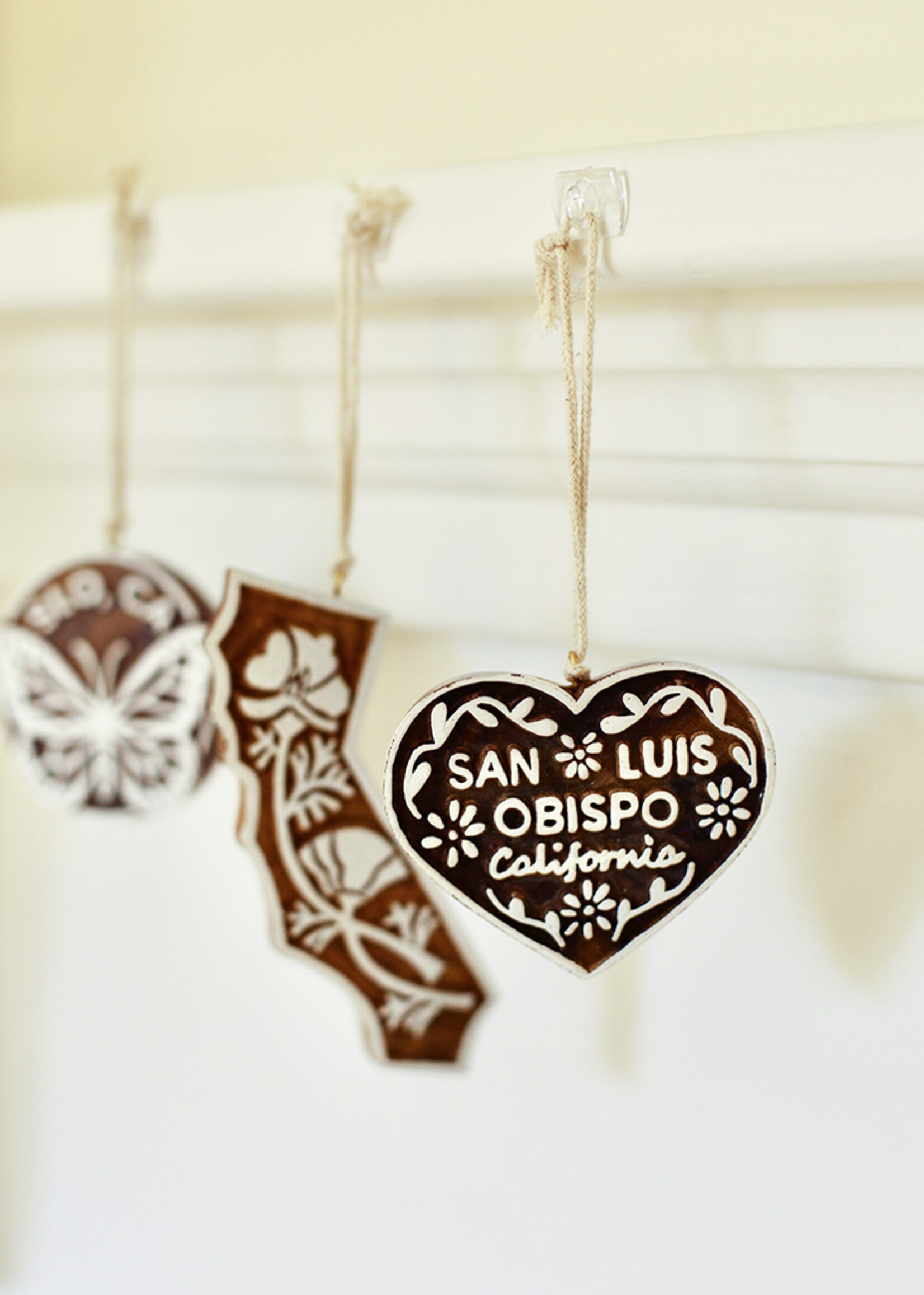 Wooden Bell Ornament, Fair Trade Wood Ornaments