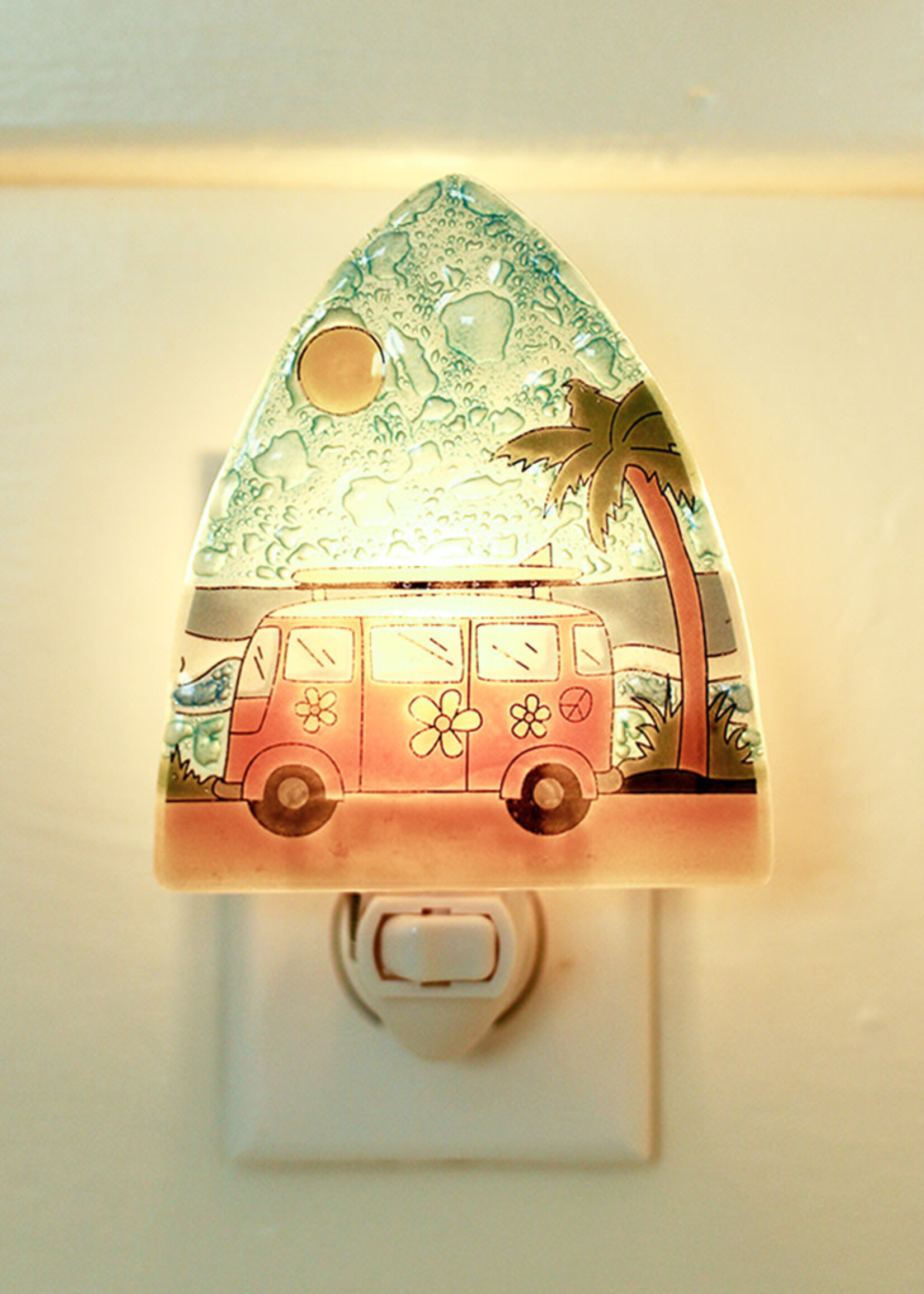 VW Bus Flower Power Night Light from HumanKind Fair Trade