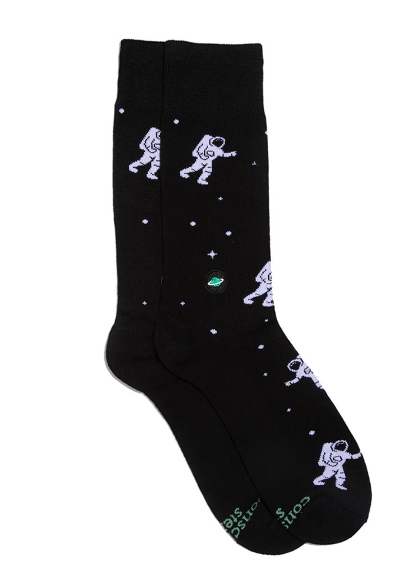 Conscious Step Men's Astronaut Socks