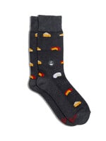 Conscious Step Men's Cheese Socks that Provide Meals