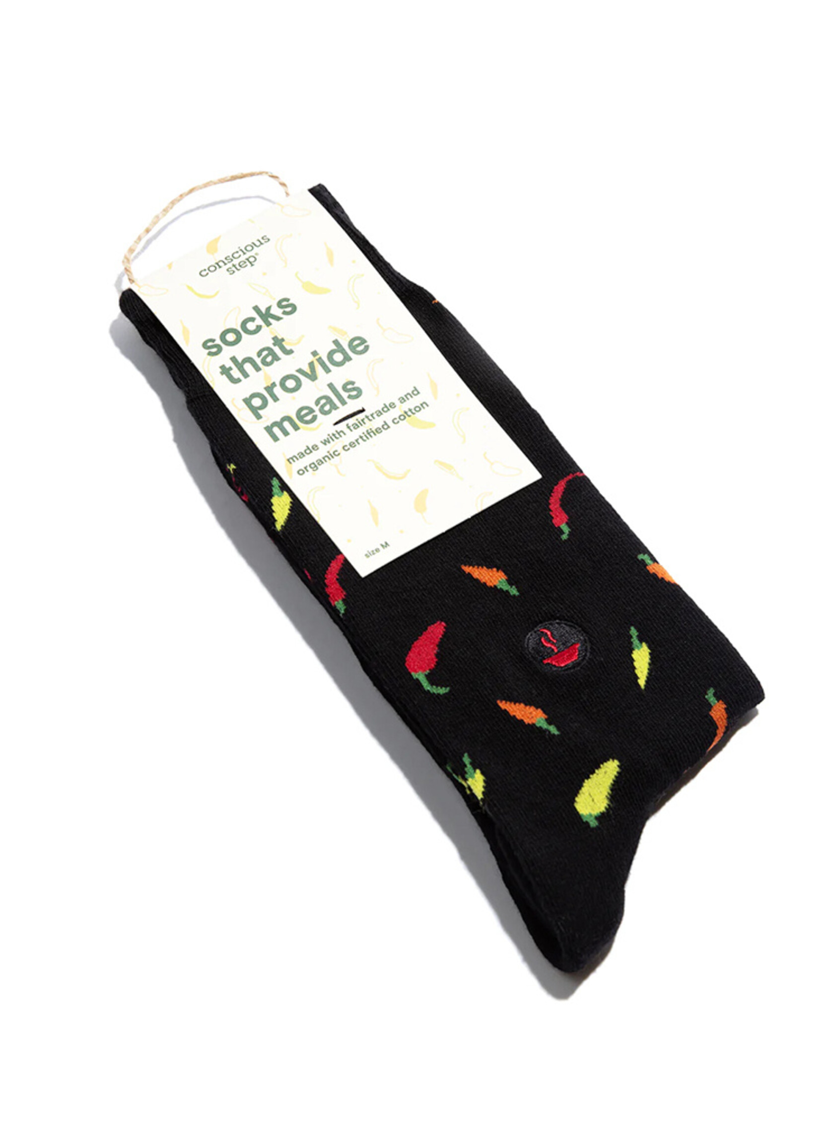 Conscious Step Women's Pepper Socks that Provide Meals