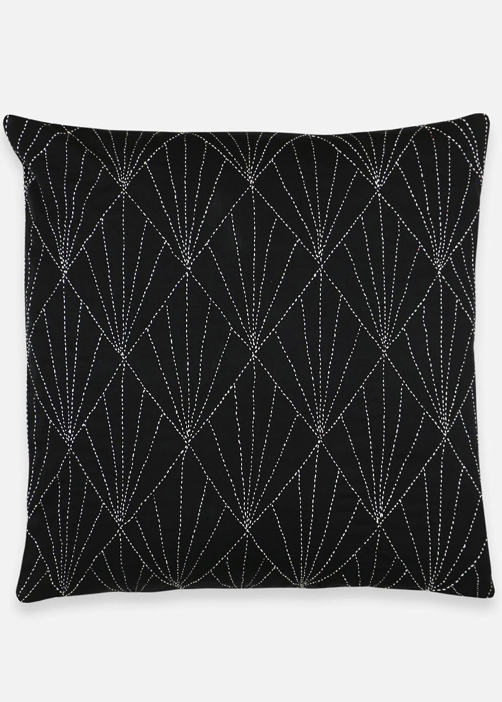 Anchal Project Charcoal Array Throw Pillow