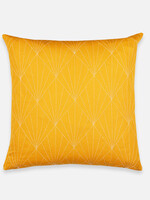 Anchal Project Mustard Array Throw Pillow