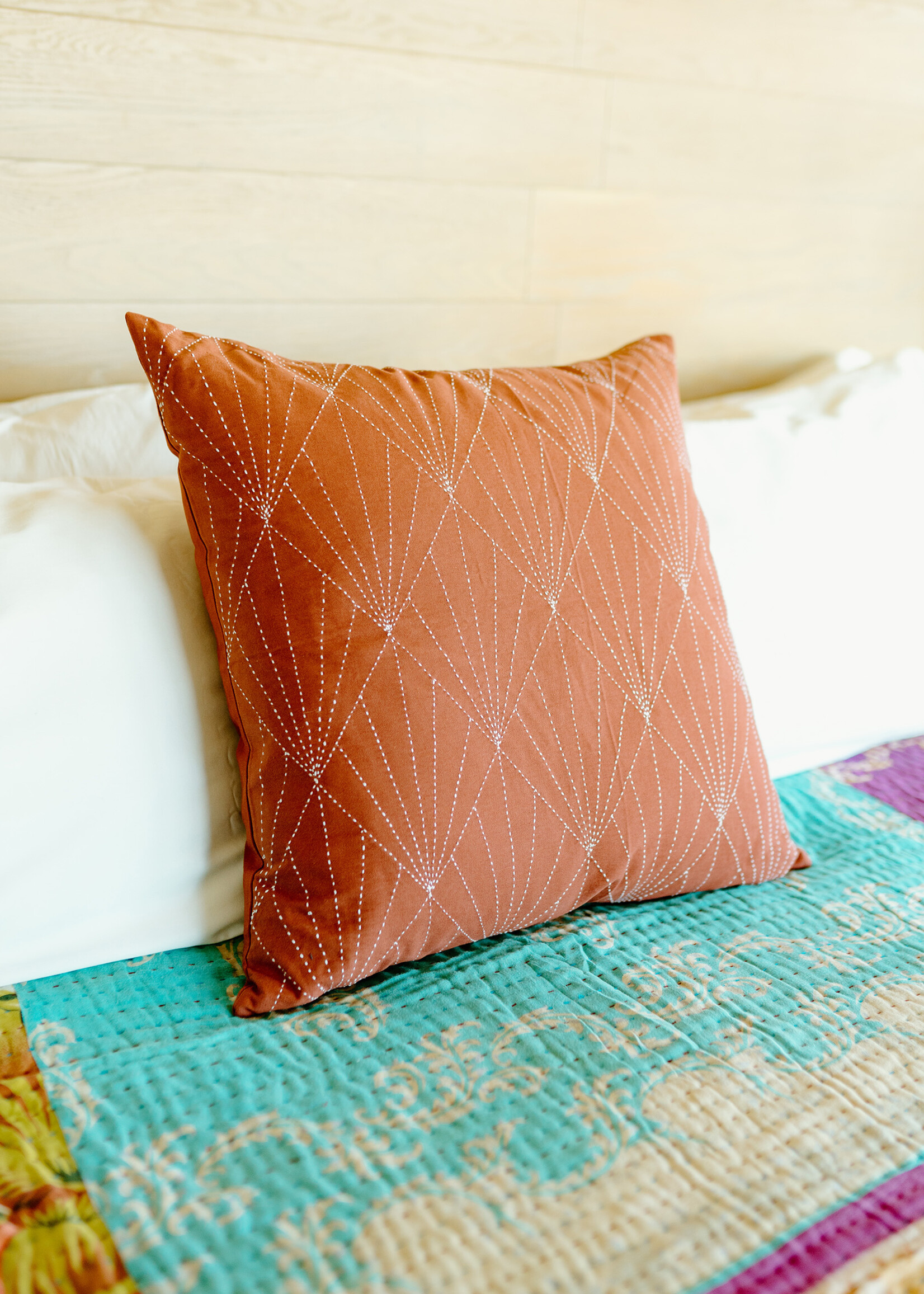 Anchal Project Rust Array Throw Pillow