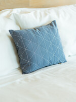 Anchal Project Small Graph Throw Pillow - Slate