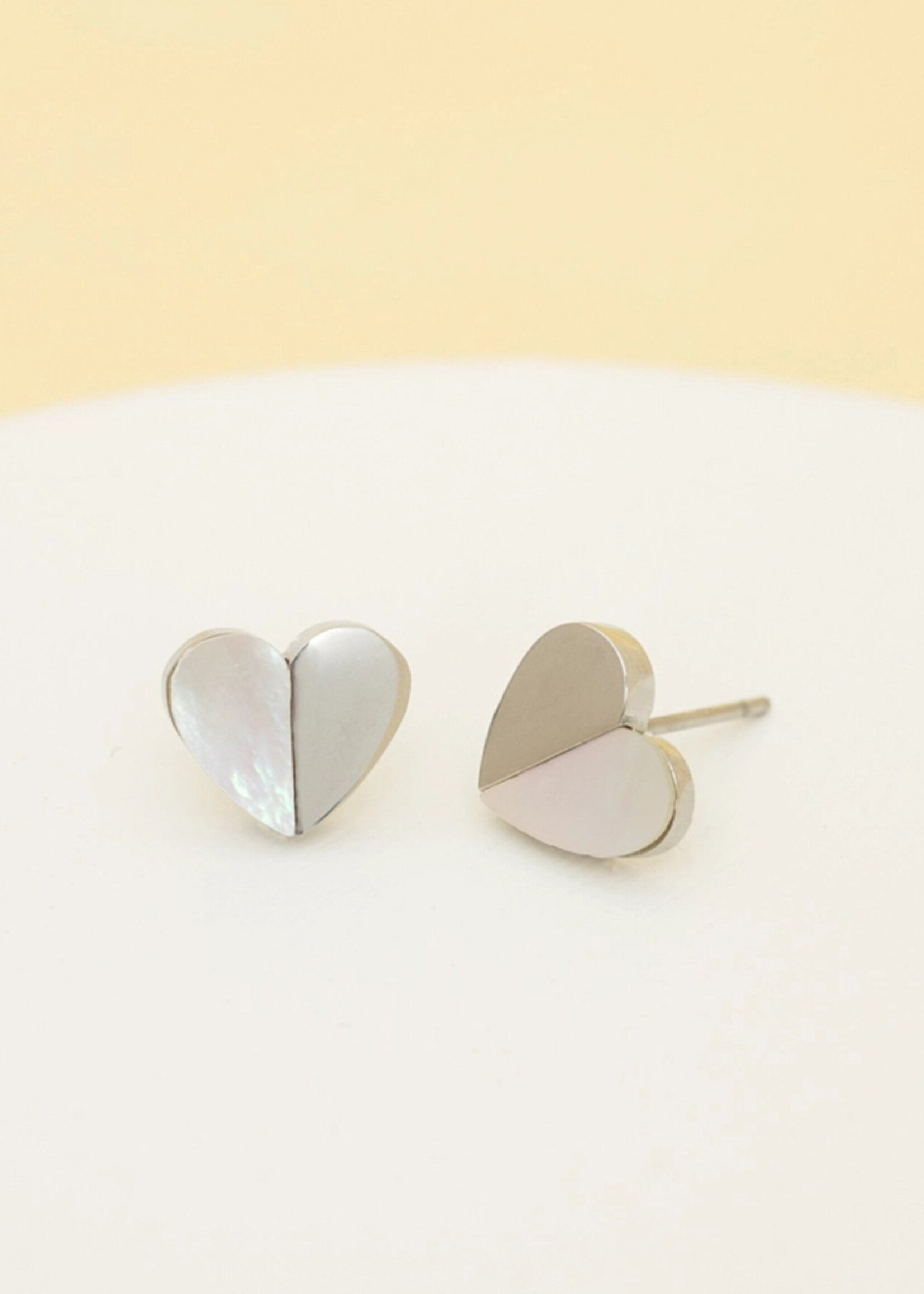 Starfish Project Give Hope Silver Heart Earrings