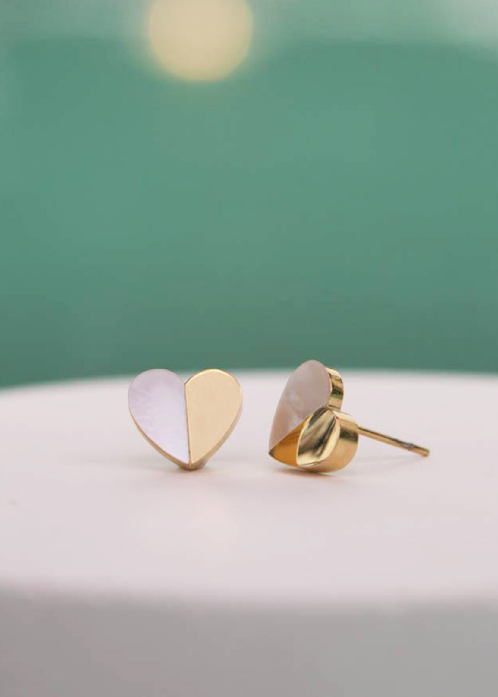 Starfish Project Give Hope Gold Heart Earrings