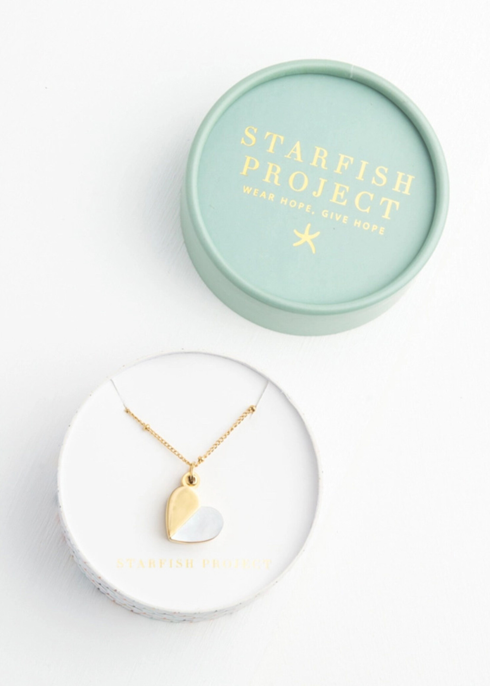 Starfish Project Give Hope Heart Locket Necklace