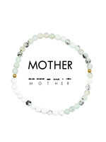 Ethic Goods Morse Code MOTHER Bracelet - Jasper & Marble