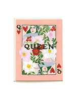 Queen of Hearts Card