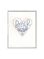 Ink Meets Paper Better Together Card