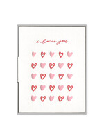 Ink Meets Paper I Love You Heart Card